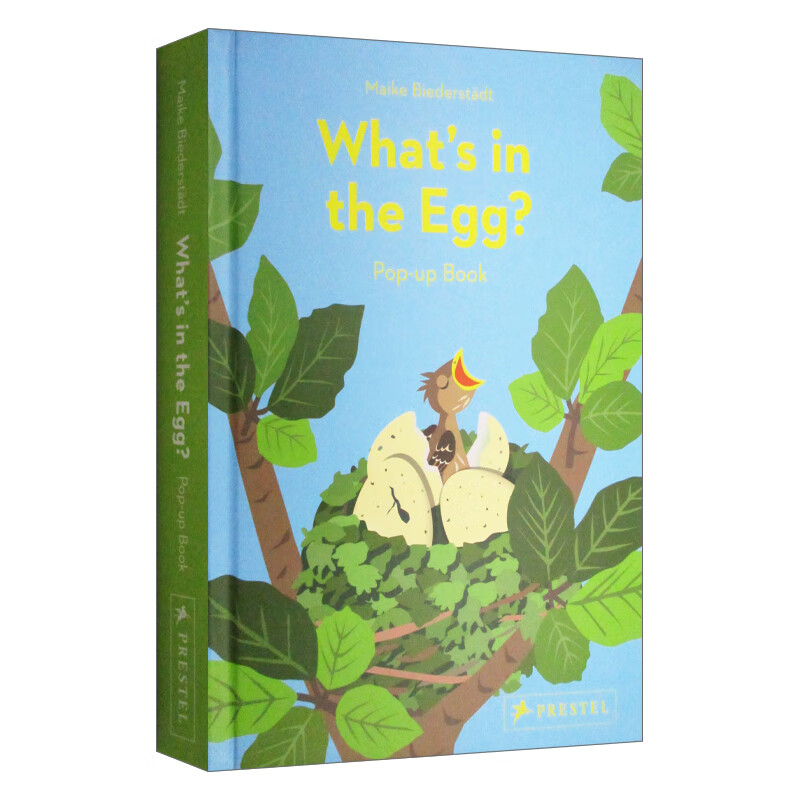 鸡蛋里有什么 立体书 精装 低幼亲子科普绘本 英文版 进口英语原版