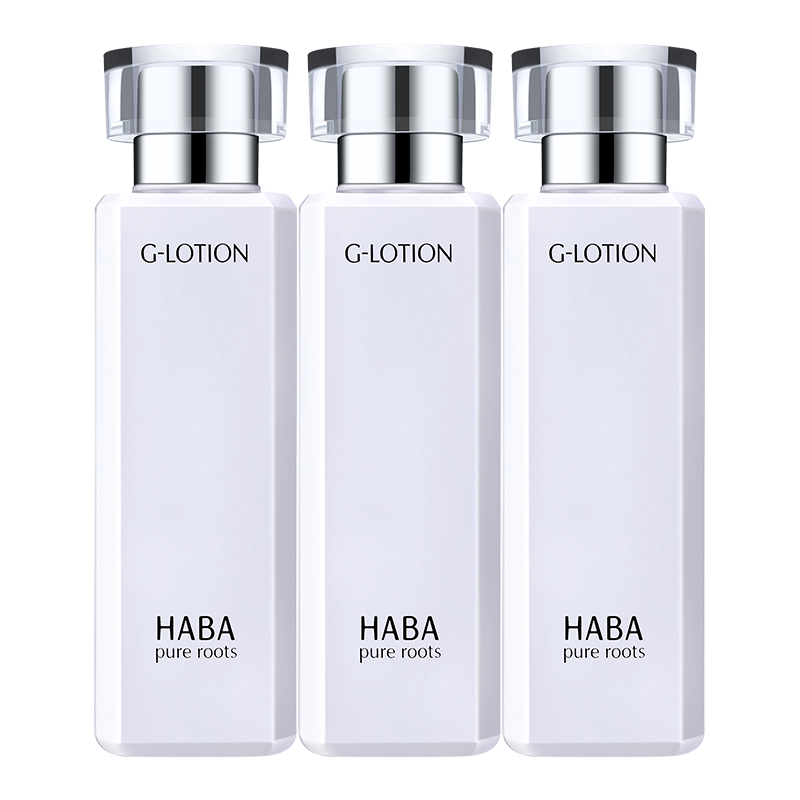 HABA 润泽柔肤水 G露温和爽肤水化妆水补水保湿护肤精华 【囤货3瓶装】G露180ml*3