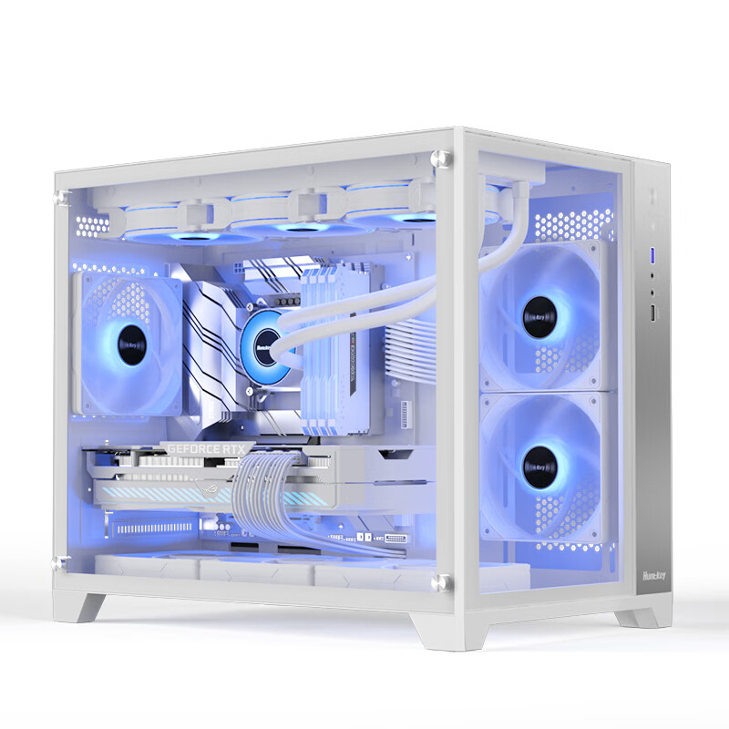 ΣHuntkeyS960ѩXɫ䣨˫ֻ/ҷ/360ˮ/9λ/MATX/40ϵԿʵ182Ԫ