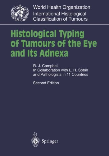 预订 histological typing of tumours of the eye and its adnexa