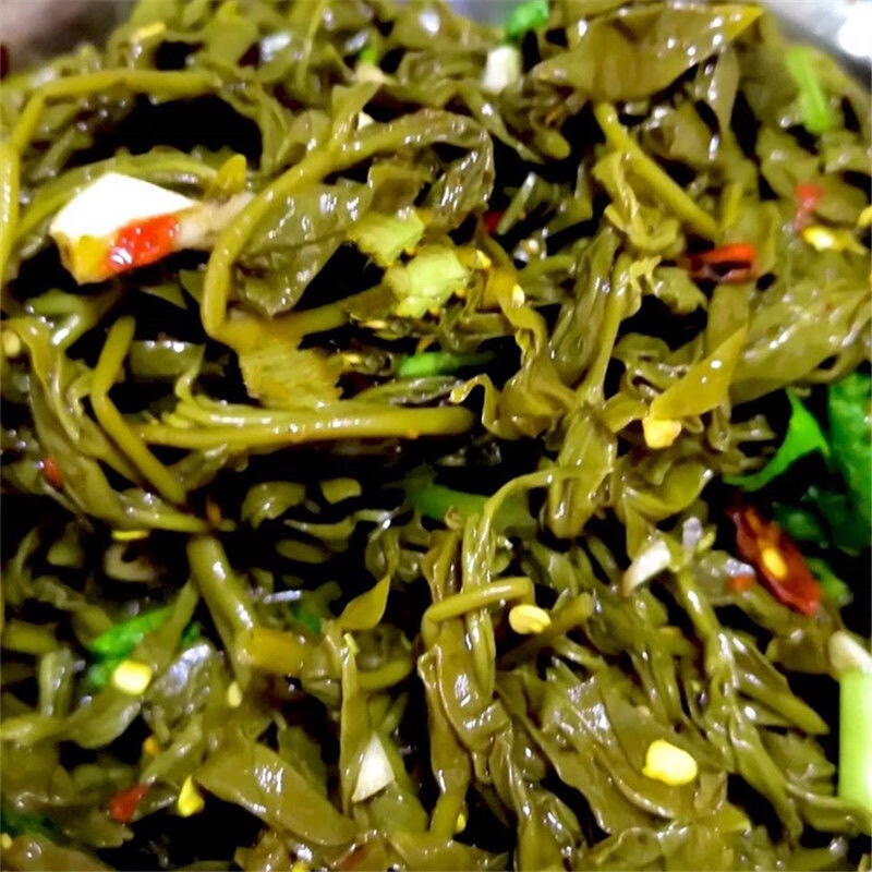 轻即云南特有帕棍菜腌制树头菜炒肉凉拌泡菜酱菜 帕棍菜