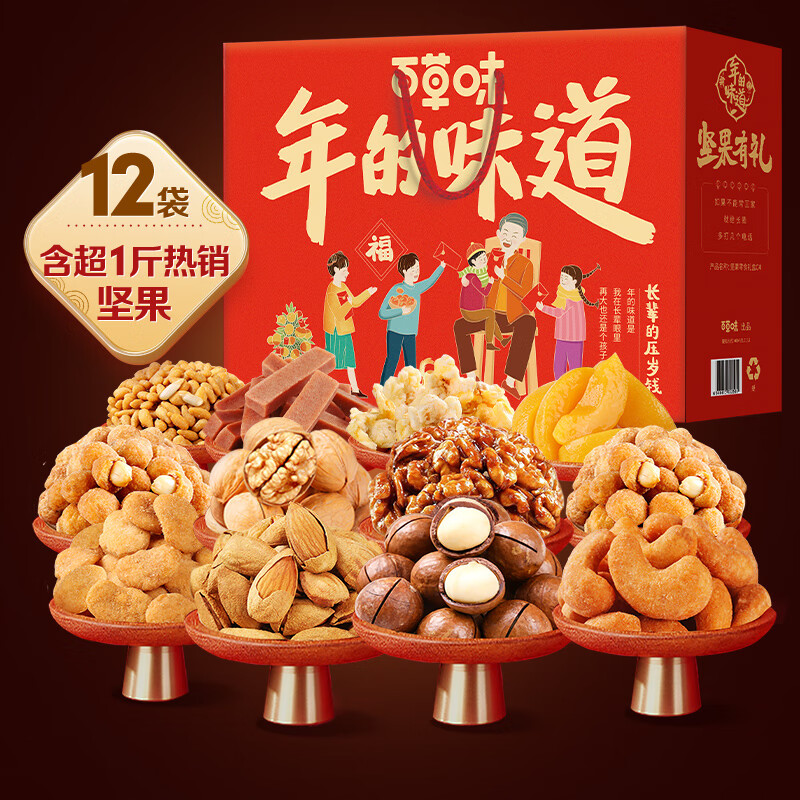 坚果炒货品牌推荐及价格走势