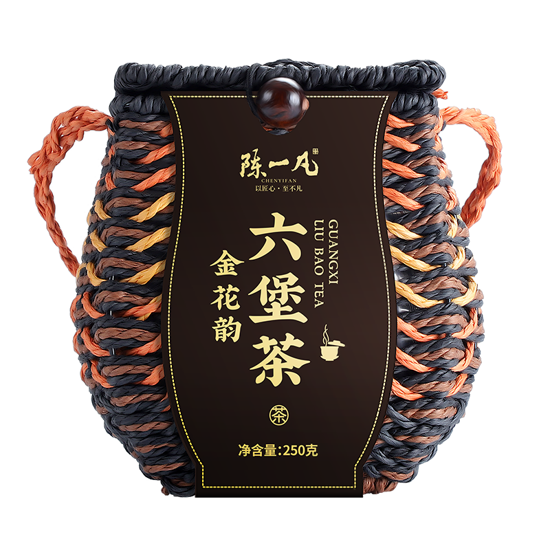 陈一凡 广西六堡茶 茶叶黑茶金花韵2018年五年陈香陈化六堡茶礼盒装250g怎么样,好用不?