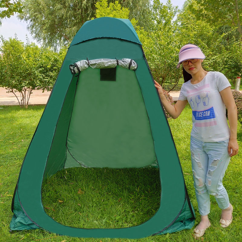 创京懿选户外厕所帐篷超大更衣洗澡换衣服遮挡室外帐篷单人钓鱼简易