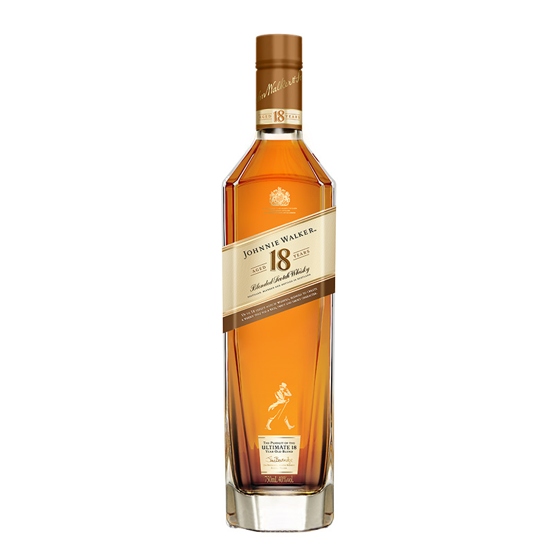 尊尼獲加（JOHNNIE WALKER）洋酒 18年 蘇格蘭進口 威士忌750mlgaaamdegnrl
