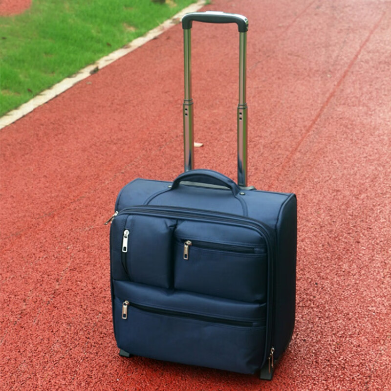 sukei牛津布拉杆箱动车定制18英寸轻防水旅行登机箱商务男密码行李箱