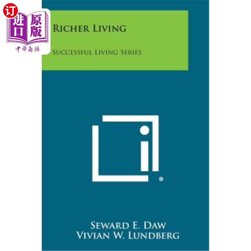 海外直订richer living: successful living series 《富裕生活:成功