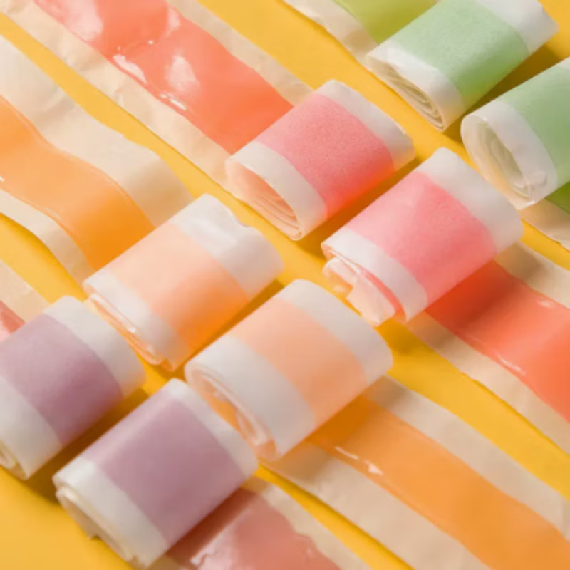 维霆果汁卷软糖c卷卷糖果儿童过新年货小零食网红水果味怀旧散装批发