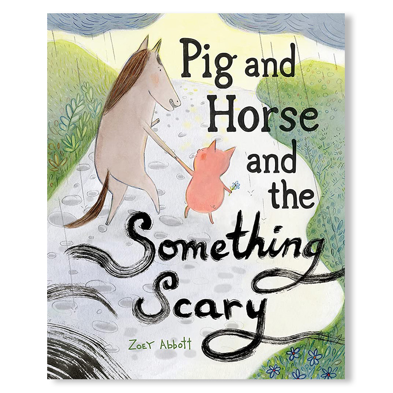 【现货】pig and horse and the something scary,猪和马以及怪东西