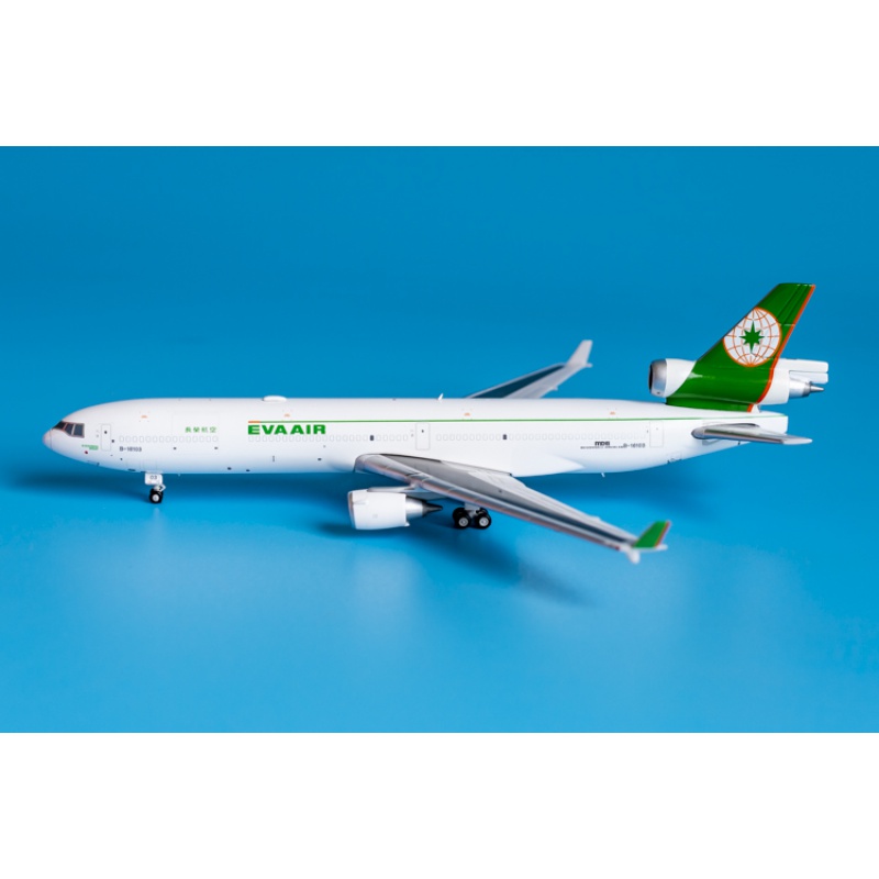 2022新款麦道md-11飞机jc wings 1:400 飞机模型 合金材质 长荣航空