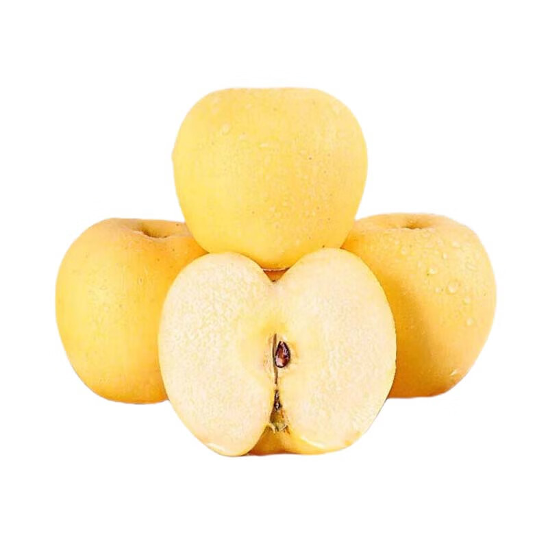 京蚨鲜【顺丰JD】黄金维纳斯苹果丑苹果黄金果新鲜水果生鲜时令水果礼盒 5斤大果【80-85mm】净重4.3-4.5斤