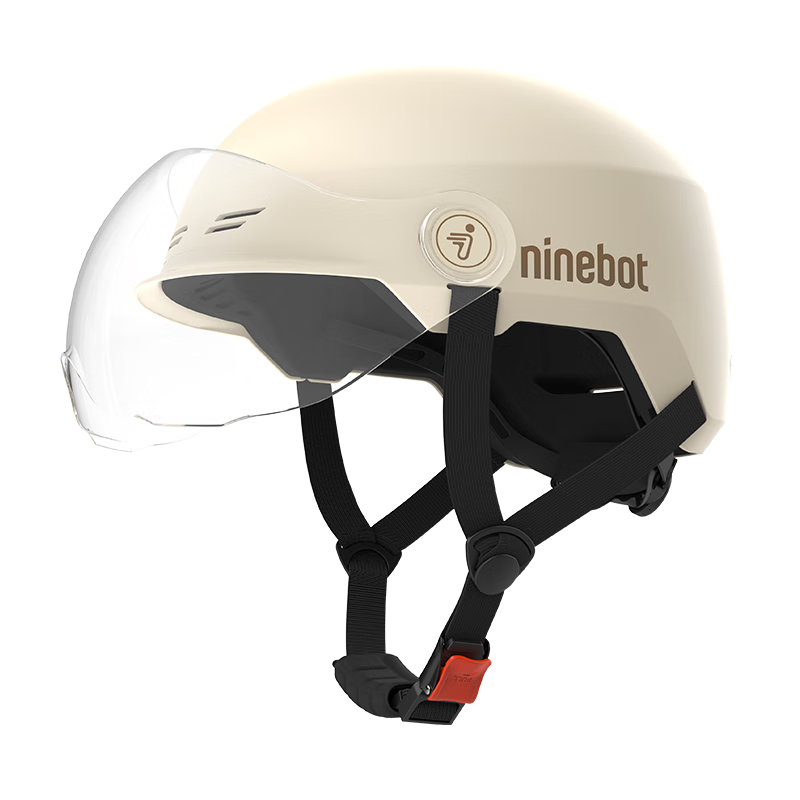 Ninebot 九号 四季可用3C品质头盔电动车半盔 白色（滑板车平衡车适用）