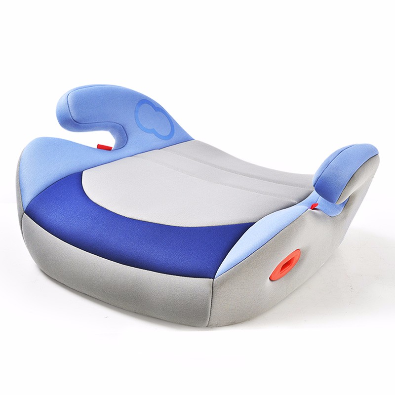 YKO儿童安全座椅增高垫 车载简易便携式3-12岁婴儿宝宝汽车用坐垫 蓝色