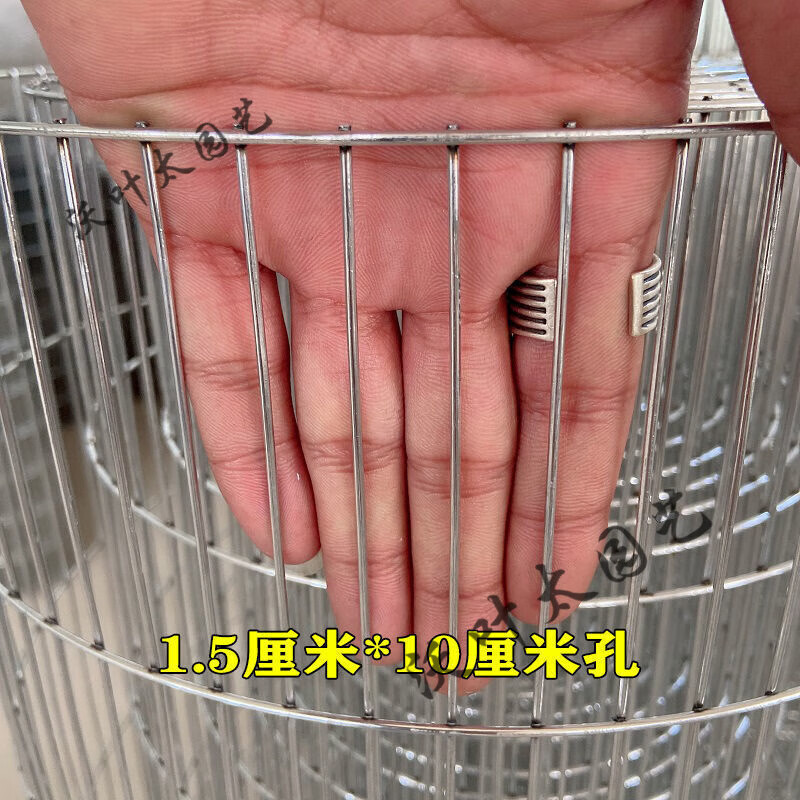 陌利 不锈钢网格鸟笼网鹌鹑网养殖网电焊网巻养鸡网家用兔笼镀锌铁丝