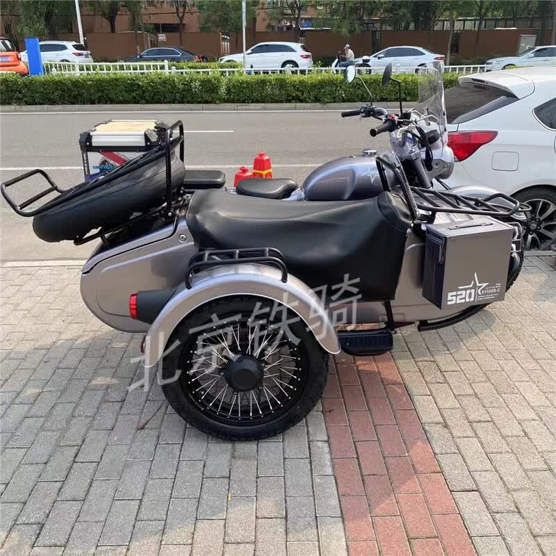 oujing鑫源龙卷风520配件边三轮摩托车 改装挡风行李架斗布备胎罩靠背