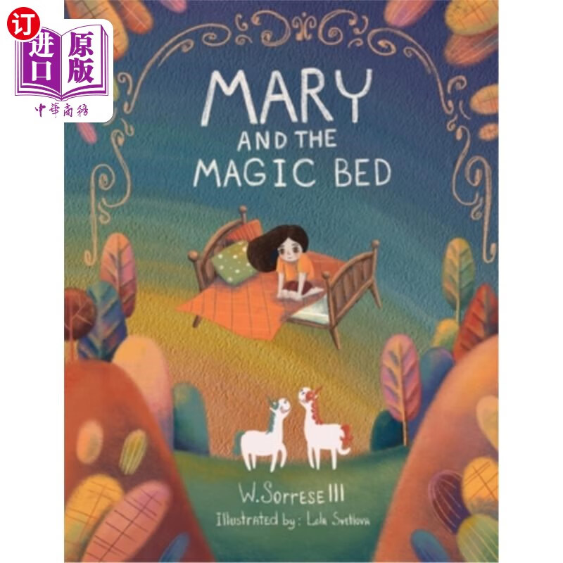 海外直订mary and the magic bed 玛丽和魔床