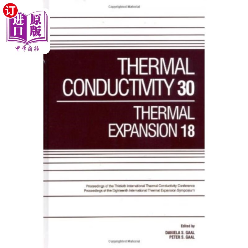 海外直订thermal conductivity 30/thermal expansion 18 导热系数30