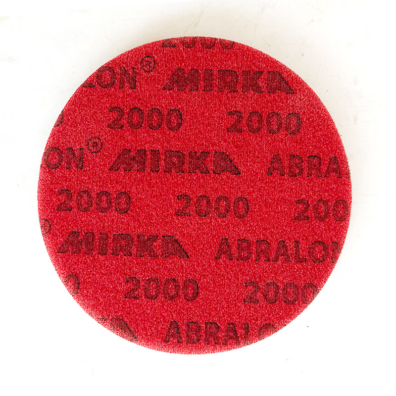 大美光速原装芬兰6寸磨卡精磨砂棉  摩卡海绵砂纸 汽车美容抛光500