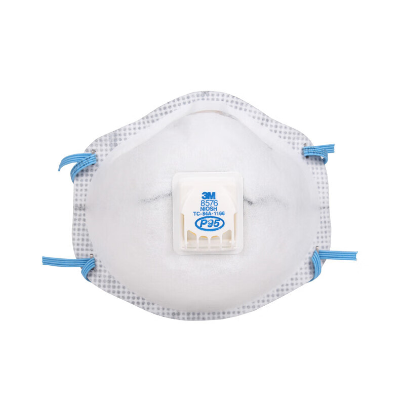 气体实验室化工3m8577防异味工业粉尘烟尘尾气防雾霾 3m8576口罩一个