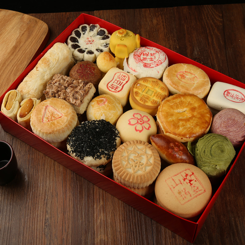 北京稻香村 北京稻香村京八件糕点礼盒混装点心蛋糕大盒手工特产过年