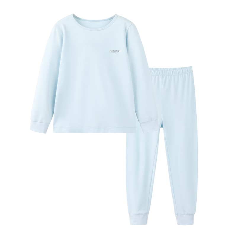 Ӣ��A�ി�޶�ͯ������װ���ﱡ��˯����Ůͯ��������д�ͯȫ�޴�� ��ɫ 120���ο�����110-120��