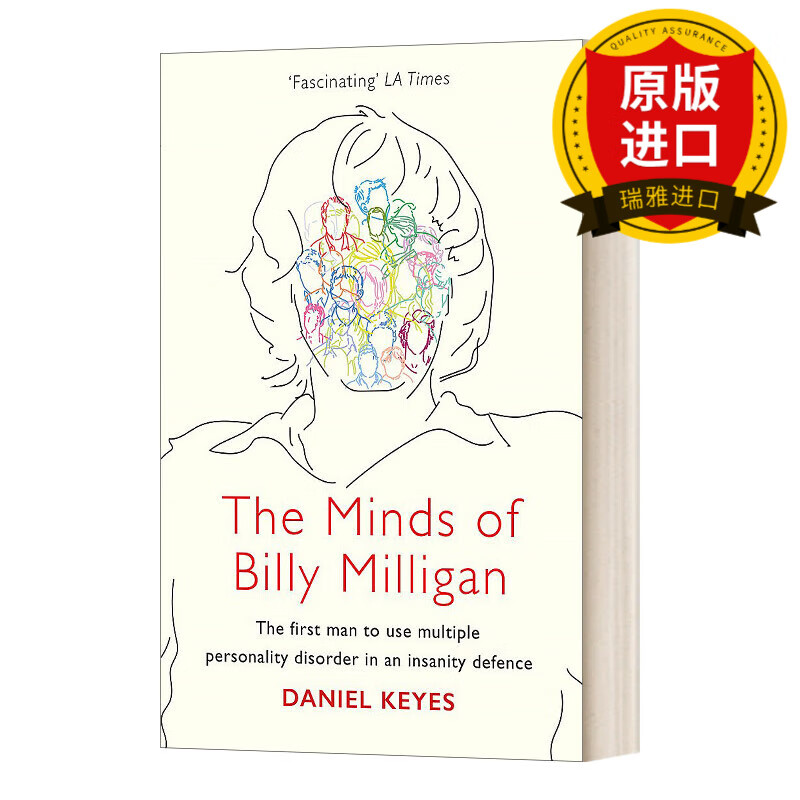 英文原版 The Minds of Billy Milligan 24个比利 丹尼尔·凯斯 精神分析小说 英文版 进口英语原版书籍