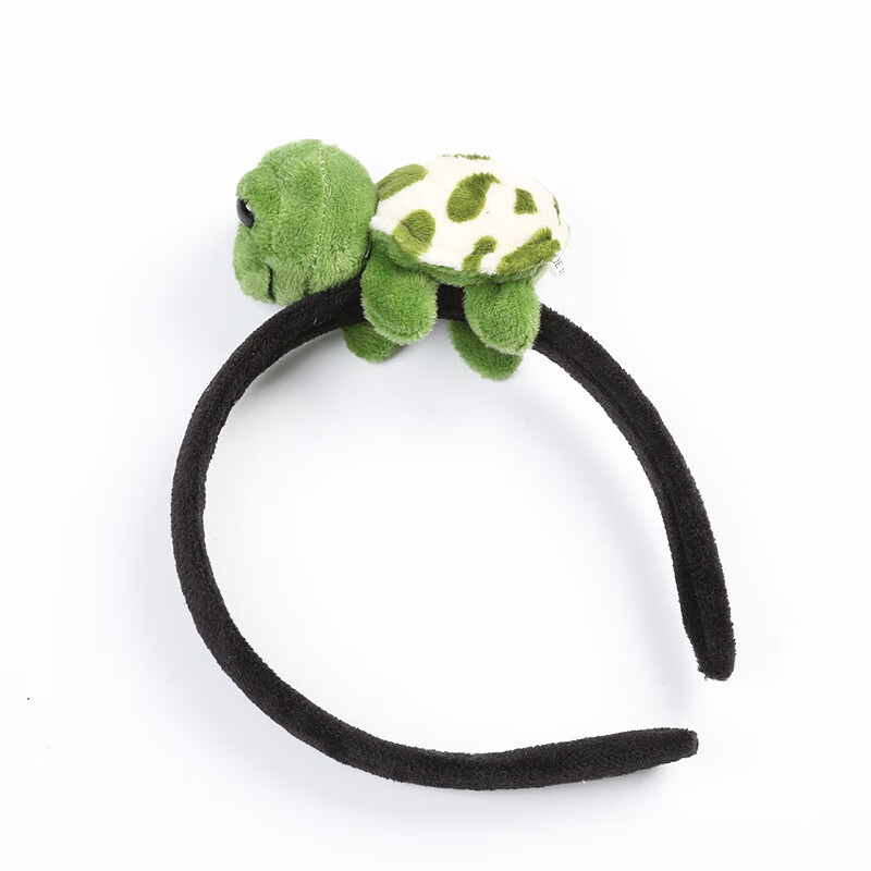 葵影小乌龟公仔卖萌搞怪发箍可爱乌龟胸针皮筋发夹 1#小乌龟发箍