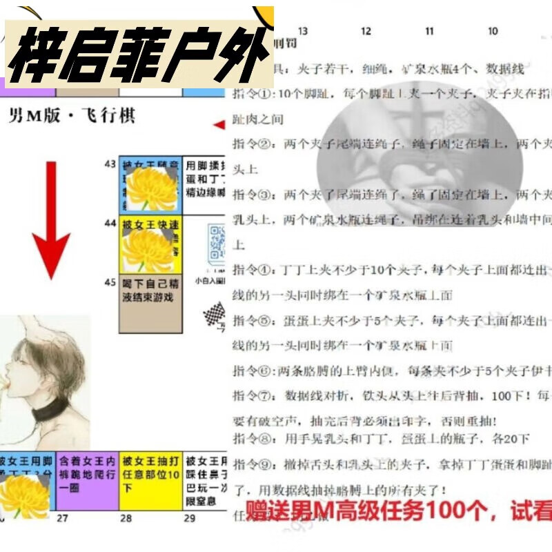 澳颜莱情侣飞行棋版版sm主仆任务加飞行棋 异地调教情侣恋人增 男慕棋