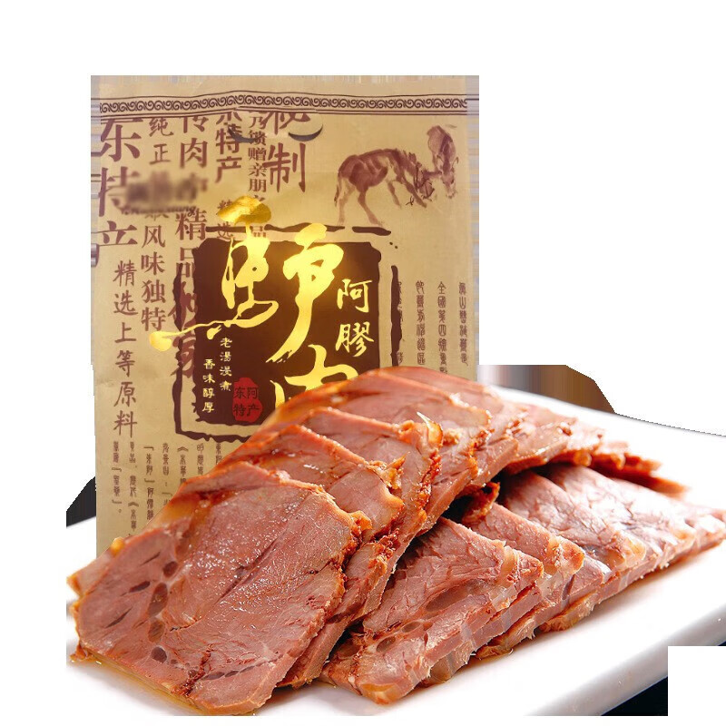 满鲁香（Manluxiang）五香老汤卤驴肉酱肉开袋即食驴肉火烧下酒菜 200g*1袋