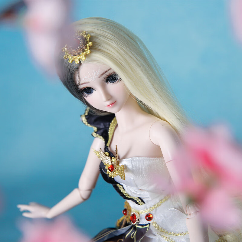 叶罗丽娃娃白光莹仙子60厘米夜萝莉精灵梦仙子礼物公主女玩具爱不释手