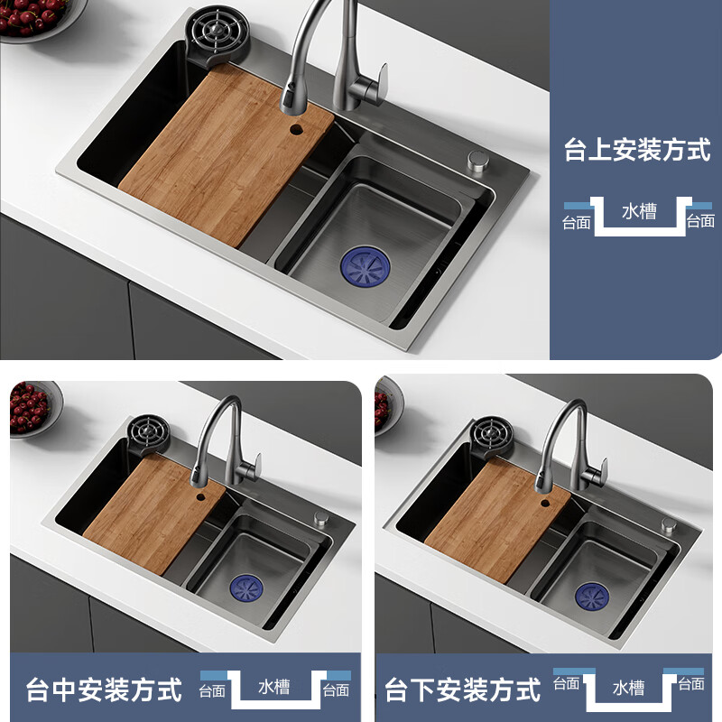 2025年水槽怎么选？这6款设计实用，材质耐用，厨房必备，选购时别踩雷-图片5