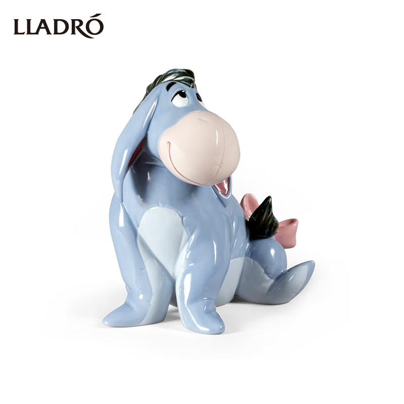 lladro 雅致 屹耳瓷偶欧式家居饰品摆件迪士尼系列乔迁礼物 屹耳瓷偶