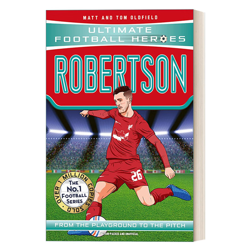 预售 robertson 英文原版 超级足球明星人物传记 安迪罗伯逊 ultimate