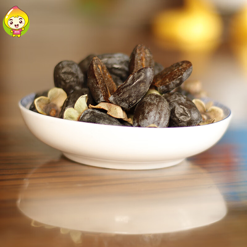 鑫桃园新鲜带蒂无核黑枣北京特产大黑枣马奶枣正宗黑枣黑豆柿软柿子柿茶 五斤