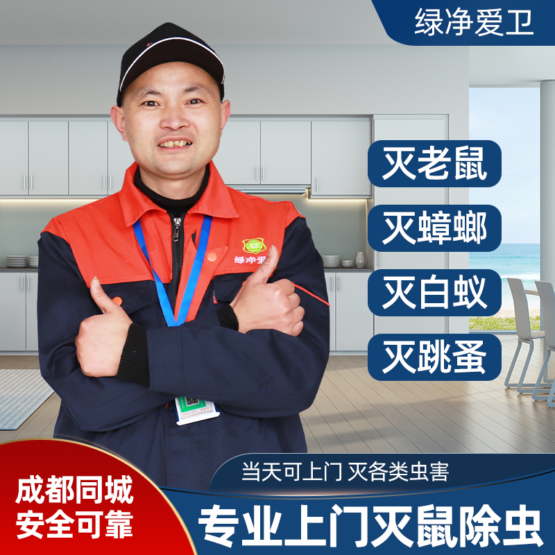 成都重庆同城预约上门灭鼠灭蟑螂除虫除四害消杀服务公司单位办公室