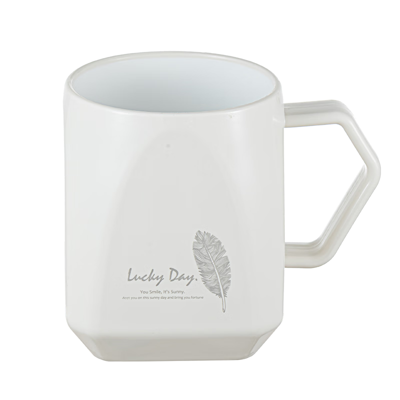 Daisy Leaf 漱口杯高顏值情侶牙刷杯刷牙杯洗漱杯成人兒童牙缸 藍(lán)白2個(gè)裝