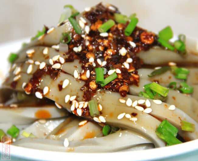 鲜有志贵州特产胡豆凉粉遵义蚕豆凉粉农家纯豌豆凉粉成品米豆腐送配料