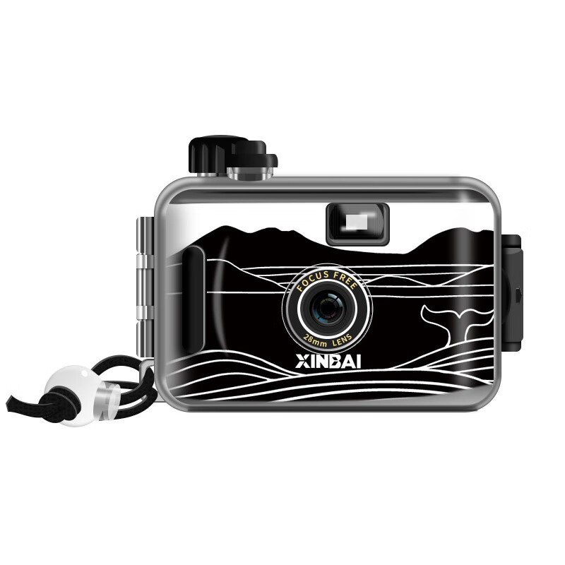 新佰（XINBAI）simple复古胶片相机ins傻瓜胶卷相机非一次性防水照相机摄影学生送礼物 - 高山流水