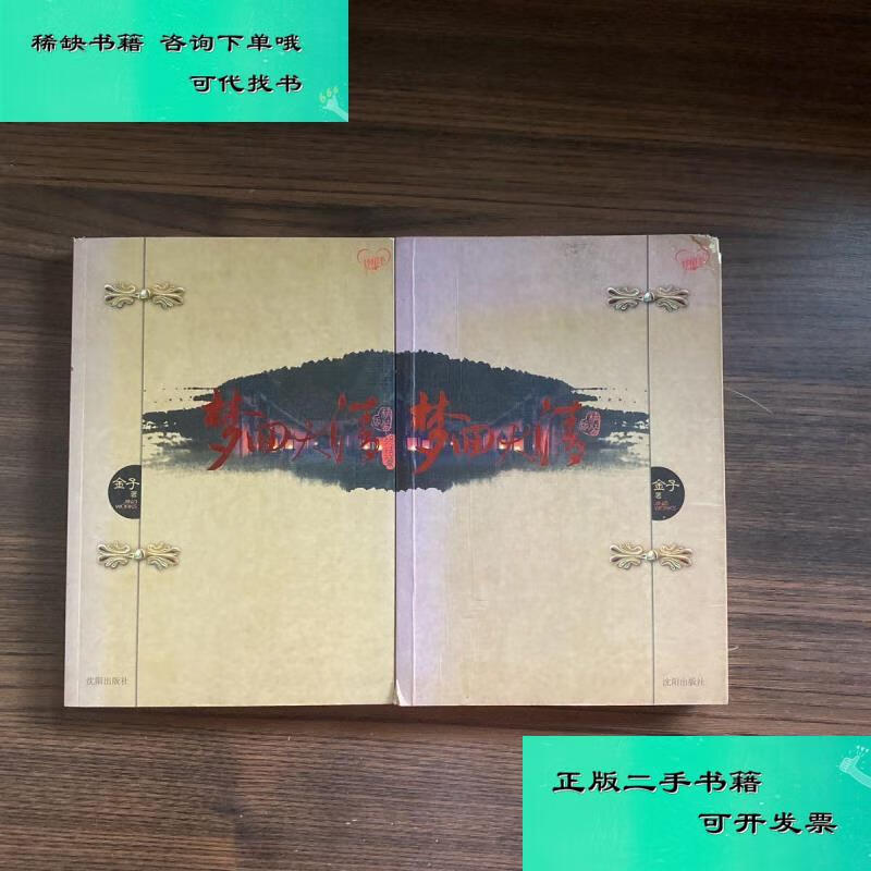 【二手九成新】梦回大清全二册 金子