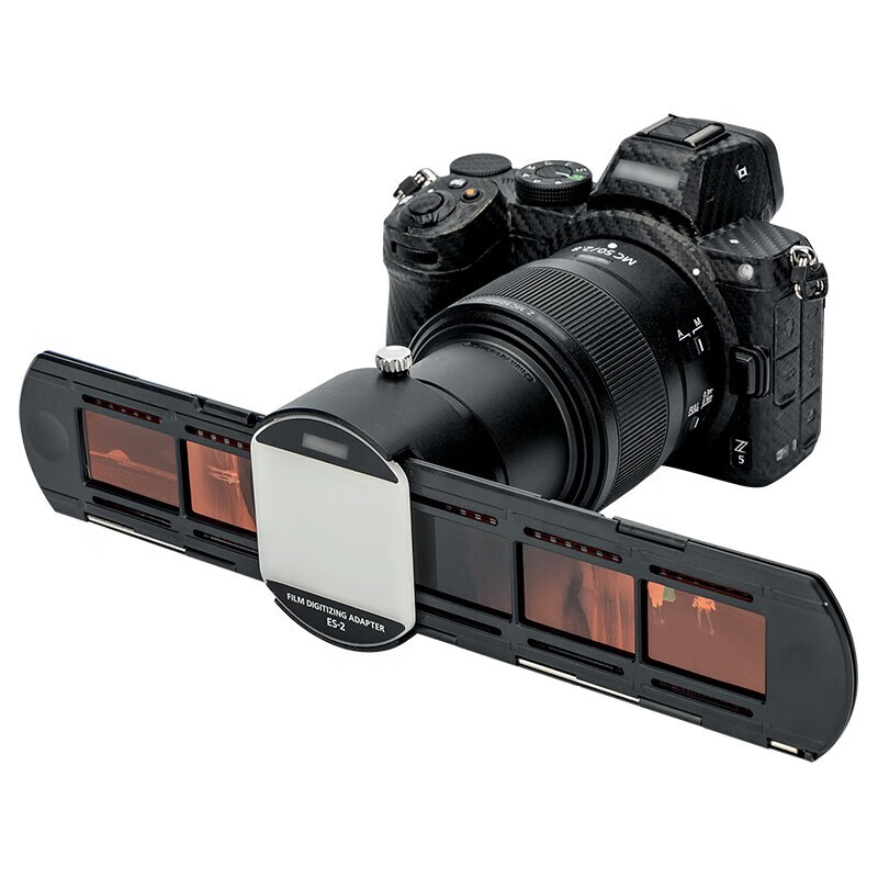 jjc底片翻拍器 胶片 数字化转数码 幻灯片菲林扫描器观片冲洗设备佳能