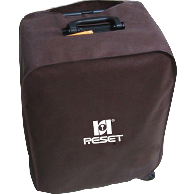 锐赛特RESET行李箱套 旅行箱拉杆箱保护套防尘罩 加厚托运套 咖啡色 24英寸 RST-0852707758