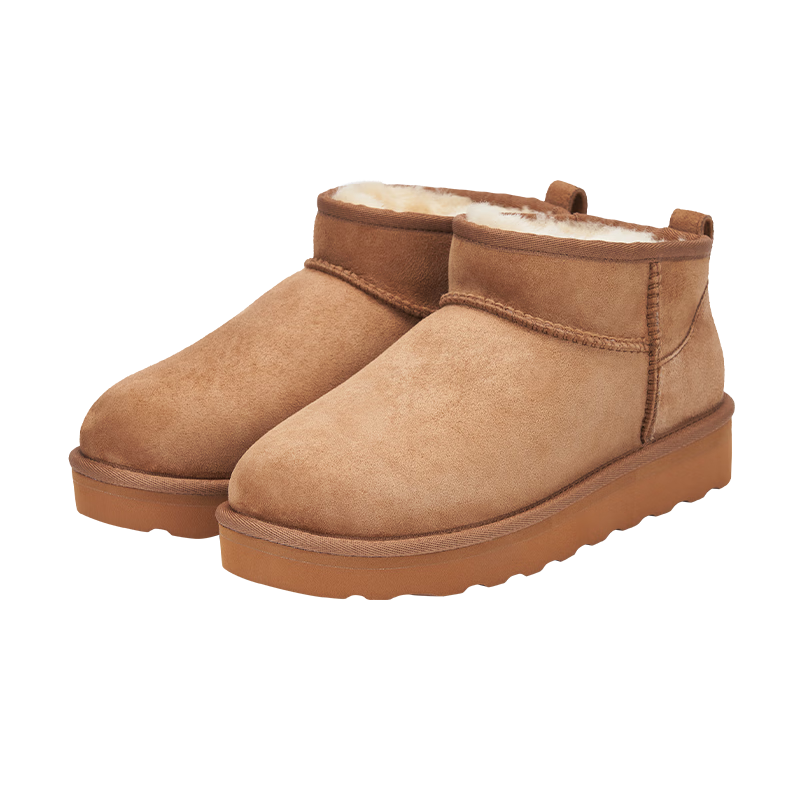 ���ڲ������������졾Mini��ס�ѩ��ѥŮ����ʱ��б�ڶ�ѥ������Ƥëһ����ɫ37 249Ԫ