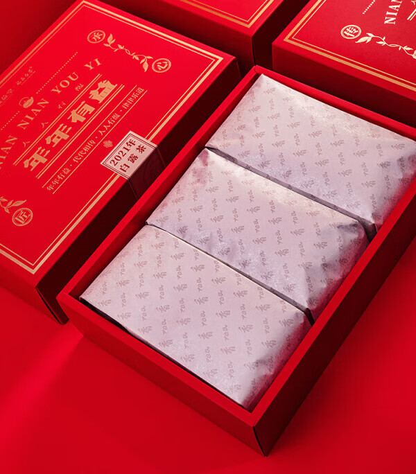 皇茅福鼎老白茶2021年新茶高品质白露茶 散装白茶茶叶255g礼盒装 255g