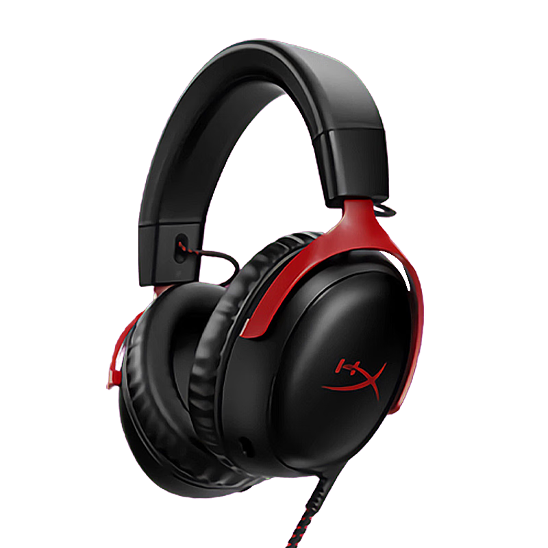618预售:hyperx 极度未知  飓风3 cloud3 电竞游戏耳机 头戴式 有线