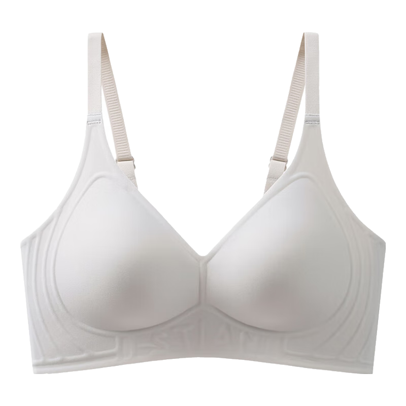 浪莎無(wú)痕內(nèi)衣女聚攏小胸顯大運(yùn)動(dòng)美背無(wú)鋼圈夏薄款一片式文胸罩