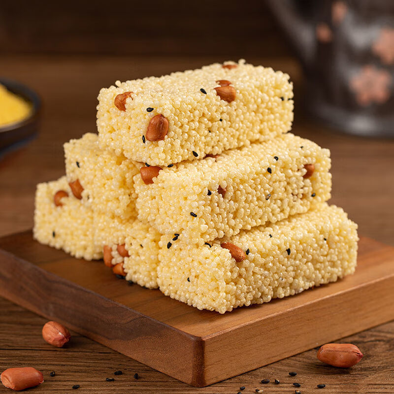 米老头  米花酥零食小吃小米糕大米糕酥糖独立包散装膨化食品特产糕点