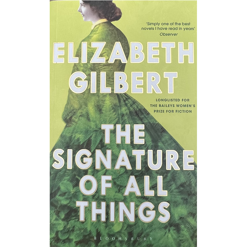 进口英文原版 the signature of all things 万物的签名 伊丽莎白