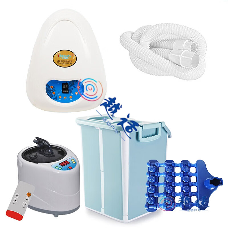 泡澡仪器工具spa家用 spa500水疗机 足浴垫标准款 蒸发器 足浴桶北