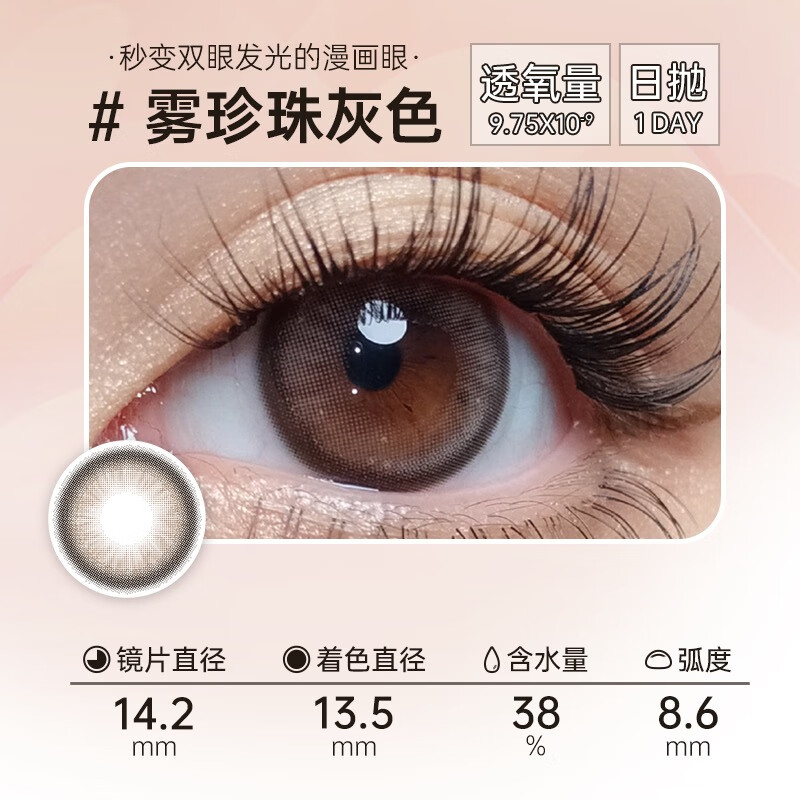 2.6/片！SweetColor日抛美瞳 拍1件付26亓 得10片 多色任选 加购1件 - 线报酷