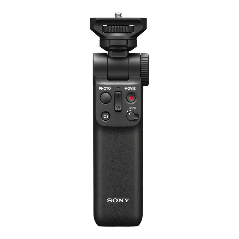 索尼（SONY）GP-VPT2BT 无线蓝牙多功能拍摄手柄 桌面三脚架 手持vlog手柄 黑色
